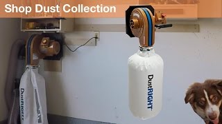 Installing my Rockler Dust Right dust collection [upl. by Ytsud333]