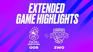 Filou Oostende vs Landstede Hammers  Game Highlights [upl. by Defant]