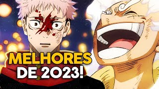 MELHORES ANIMES de 2023 🏆🥇 [upl. by Enyleve]