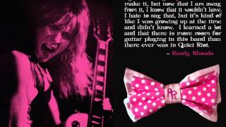 Randy Rhoads Biography [upl. by Pond]