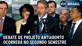 Debate de projeto antiaborto ocorrerá no segundo semestre  SBT Brasil 180624 [upl. by Katzir]