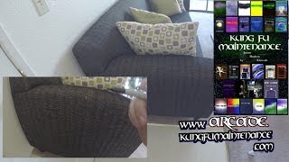 How To Cover Up Small Marks Bleach Stains Or Blemishes On Couches Sofas Chairs Upholstery [upl. by Ellenyl774]