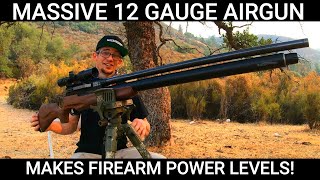 AEA ZEUS 72 CAL VS STEEL amp HUGE LUMBER 50 YARD TESTING WITH THE MOST POWERFUL AIRGUN IN THE WORLD [upl. by Riehl]