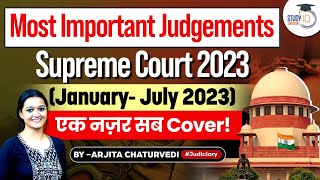 Most Important Supreme Court Judgements 2023  Important Supreme Court Judgements 2023 [upl. by Valeria]