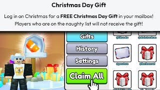 Christmas Came Early to my Mailbox in Pet Simulator 99 [upl. by Atinauq688]