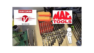 Are Craftsman VSeries Wrenches the Same as Mac Tools Precision Torque Wrenches [upl. by Nirel798]