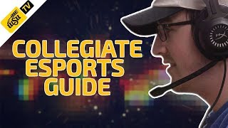 Where to Start with College Esports Collegiate Esports Guide PART ONE [upl. by Aushoj]