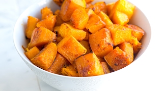 Easy Roasted Butternut Squash Recipe [upl. by Munroe]