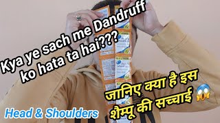 Head amp Shoulders Anti Dandruff Basic Clean Shampoo Review amp Reality  Beauty Hut [upl. by Nodnnarb]