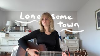 Lonesome town  Ricky Nelson cover [upl. by Allerbag]