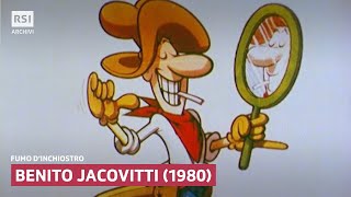 Benito Jacovitti 1980  Fumo dinchiostro   RSI ARCHIVI [upl. by Close]