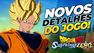 Bandai revelou novos DETALHES IMPORTANTES de DRAGON BALL SPARKING ZERO e falaram sobre a tal TELA [upl. by Elurd333]