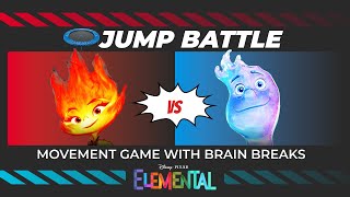 Elemental Brain Break  Kids Movement Game  Jump Battle [upl. by Danae]