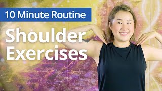 SHOULDER Exercises at Home  10 Minute Daily Routines [upl. by Margarita369]