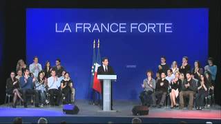 Discours de Nicolas Sarkozy Ã Cernay [upl. by Noek]