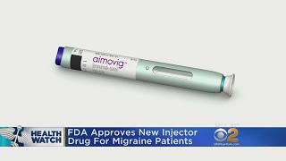 FDA Approves New Injector Drug For Migraine Patients [upl. by Aihsemak206]