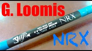 G Loomis NRX Spinning Rod Review [upl. by Aikram]