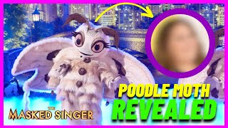 Poodle Moth Masked Singer Reveal  Season 11 [upl. by Annamarie517]