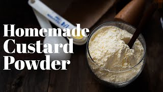 How To Make Custard Powder and Vanilla Custard shorts [upl. by Tevis699]