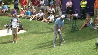 Phil Mickelsons ridiculous flop shot at FedEx St Jude [upl. by Wiltz]