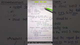 FRBM Act 2003 Part77  Indian Economy  Lec85  Handwritten notes  An Aspirant [upl. by Ilysa]