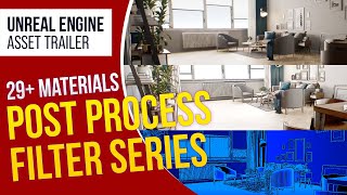 UE4 l Advanced Post Process Filter Series Trailer [upl. by Swayne542]