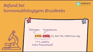 Hormonabhängiger Brustkrebs  Befund verstehen von Ärztin einfach erklärt [upl. by Enairb172]