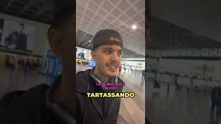 VALERIO MAZZEI SALUTA LA SUA FIDANZATA E PARTE PER NEW YORK DA SOLOtiktok perte webboh neiperte [upl. by Raval719]