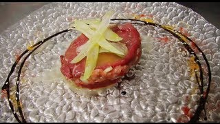 Ricette veloci Antipasto Surf and Turf CARNE e PESCE uChefTV [upl. by Ativoj]