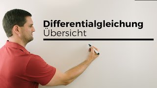 Differentialgleichung Differenzialgleichung Übersicht Schreibweisen  Mathe by Daniel Jung [upl. by Egag]