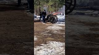 Larkspur CO Veteran’s Day Cannon 2024 [upl. by Garibull]