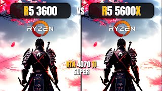 AMD Ryzen 5 3600 vs AMD Ryzen 5 5600x  12 Games Tested [upl. by Amena]