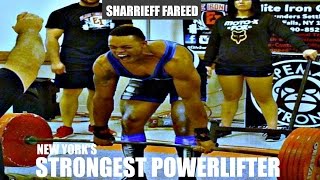 Sharrieff Fareed  New Yorks Strongest Powerlifter USPA RAW 2023 [upl. by Orips495]