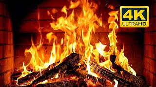 🔥 Cozy Fireplace 4K 12 HOURS Fireplace with Crackling Fire Sounds Crackling Fireplace 4K [upl. by Llenrag]