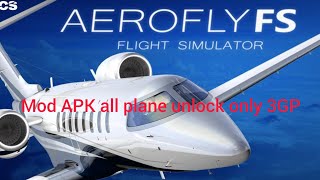 aerofly FS 2023 mod APK all plane unlock only 3GB [upl. by Annibo969]