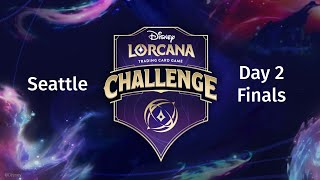 Finals Seattle Disney Lorcana Challenge DLC Day 2 Top Cut Set 5 Meta TCG [upl. by Arvo]