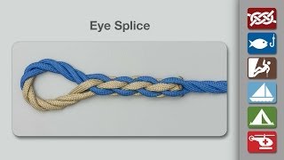 How to Tie an Eye Splice [upl. by Pierro]