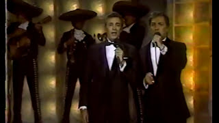 JOAQUIN CORDERO Y JULIO ALEMÁN 1991 CANTAN A DUETO CON MARIACHI quotLA NEGRA NOCHEquot [upl. by Oirramaj]