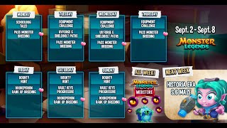 Proximo Bounty especialista y ultimo ancestro Monster legends [upl. by Ranger226]