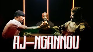 I SAT DOWN WITH ANTHONY JOSHUA AND FRANCIS NGANNOU 👀 [upl. by Llenrub464]