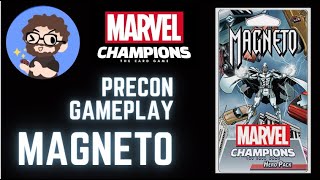 Marvel Champions First Games with Magneto Part stream restarted this the last part of it [upl. by Ecirb]