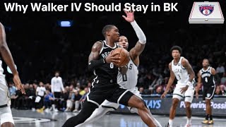 Why Lonnie Walker IV Should stay in Brooklyn [upl. by Darda675]