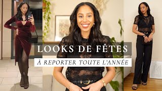 5 looks de fetes a reporter toute lannee  Noël Nouvel an Anniversaire [upl. by Sirromad]