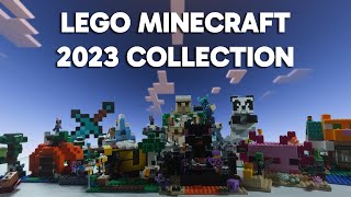 I Built Every 2023 LEGO Minecraft Set [upl. by Tolkan384]