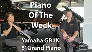 The USAs Most Popular Grand Piano The Yamaha GB1K [upl. by Aleafar]