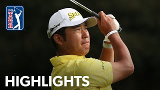 Hideki Matsuyama wins with historic comeback at Riviera  Round 4  Genesis  2024 [upl. by Suirtemid688]