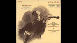 Jascha Heifetz  Mozart Violin concerto No 4 [upl. by Algy53]