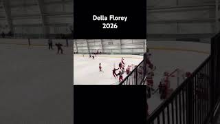 Della FloreyCarolina Jr Hurricanes 19U T1Class of 2026 Brief Highlights Video [upl. by Zonda]