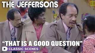 George Apologies For His Mistake ft Sherman Hemsley  The Jeffersons [upl. by Archambault419]