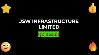 JSW Infra Q2 Results 2025  JSW Infra Result Today  JSW Infra share latest news  JSW Infra share [upl. by Nylehtak703]